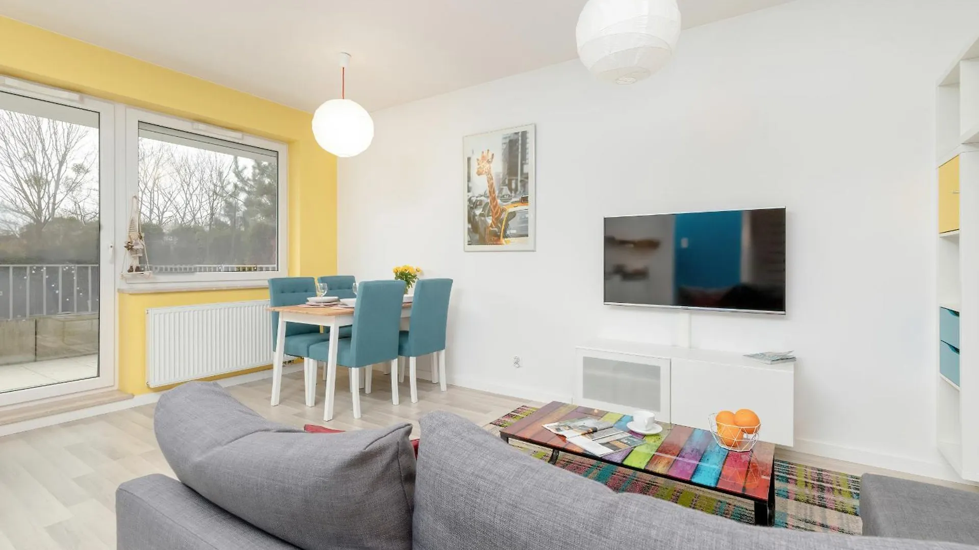 Pastel & Cozy Apartment With A Spacious Terrace In Gdansk By Noclegi Renters